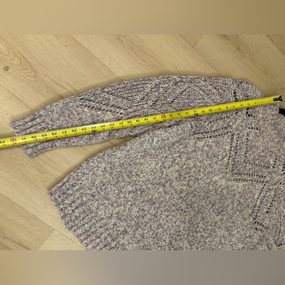 TORRID Women’s Lavender Pullover Turtleneck Pointelle Sweater Plus Size 2X - Picture 8 of 10